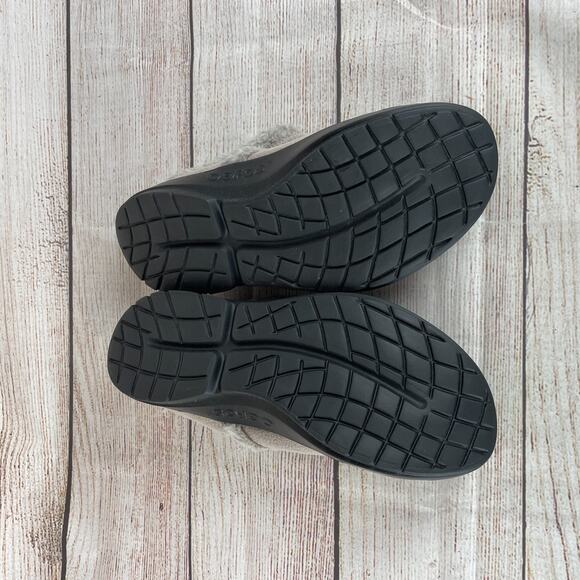 OOFOS OOCOOZIE Womens Sz 10 Mules Tawny Tan Slip-On Shoe - Picture 9 of 11